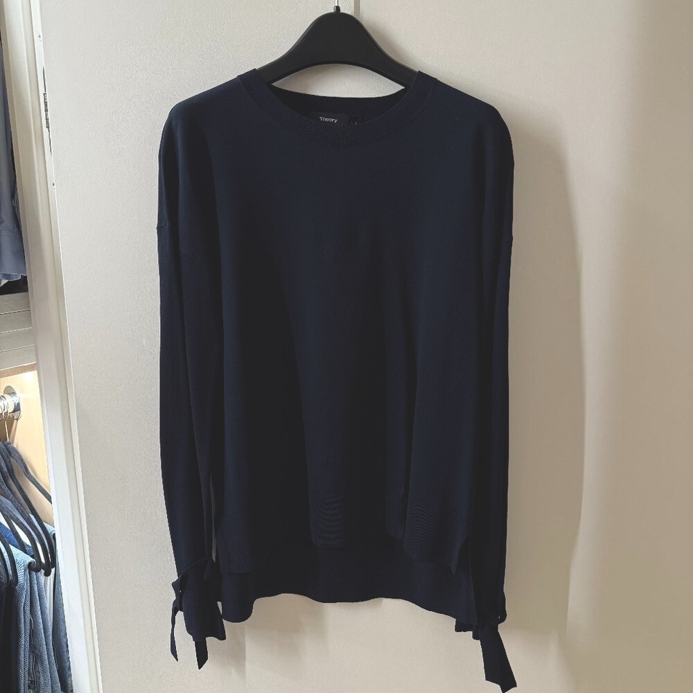 Theory Navy Sweater